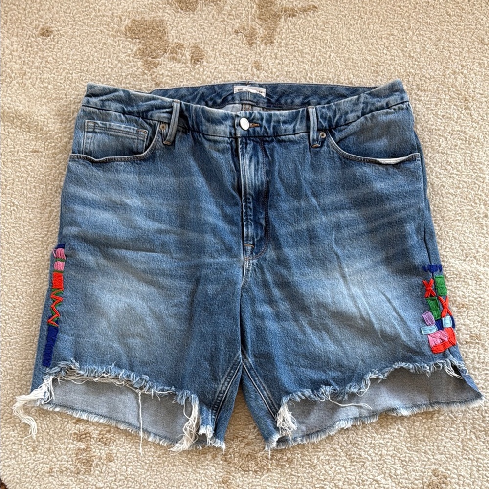 Good American Blue Denim Women's Shorts